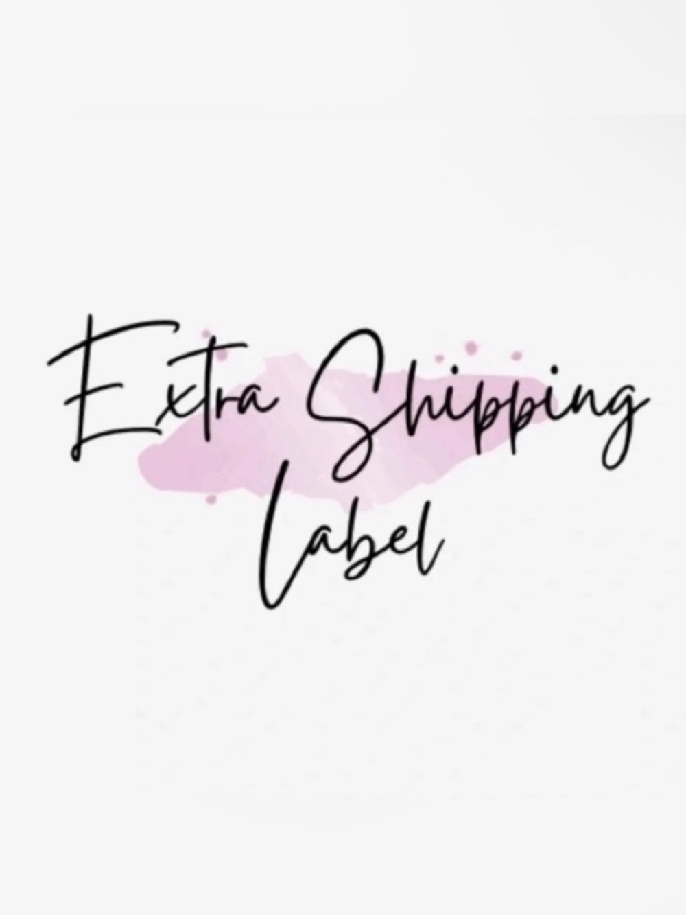 Extra Shipping Label Packages over 5 lbs